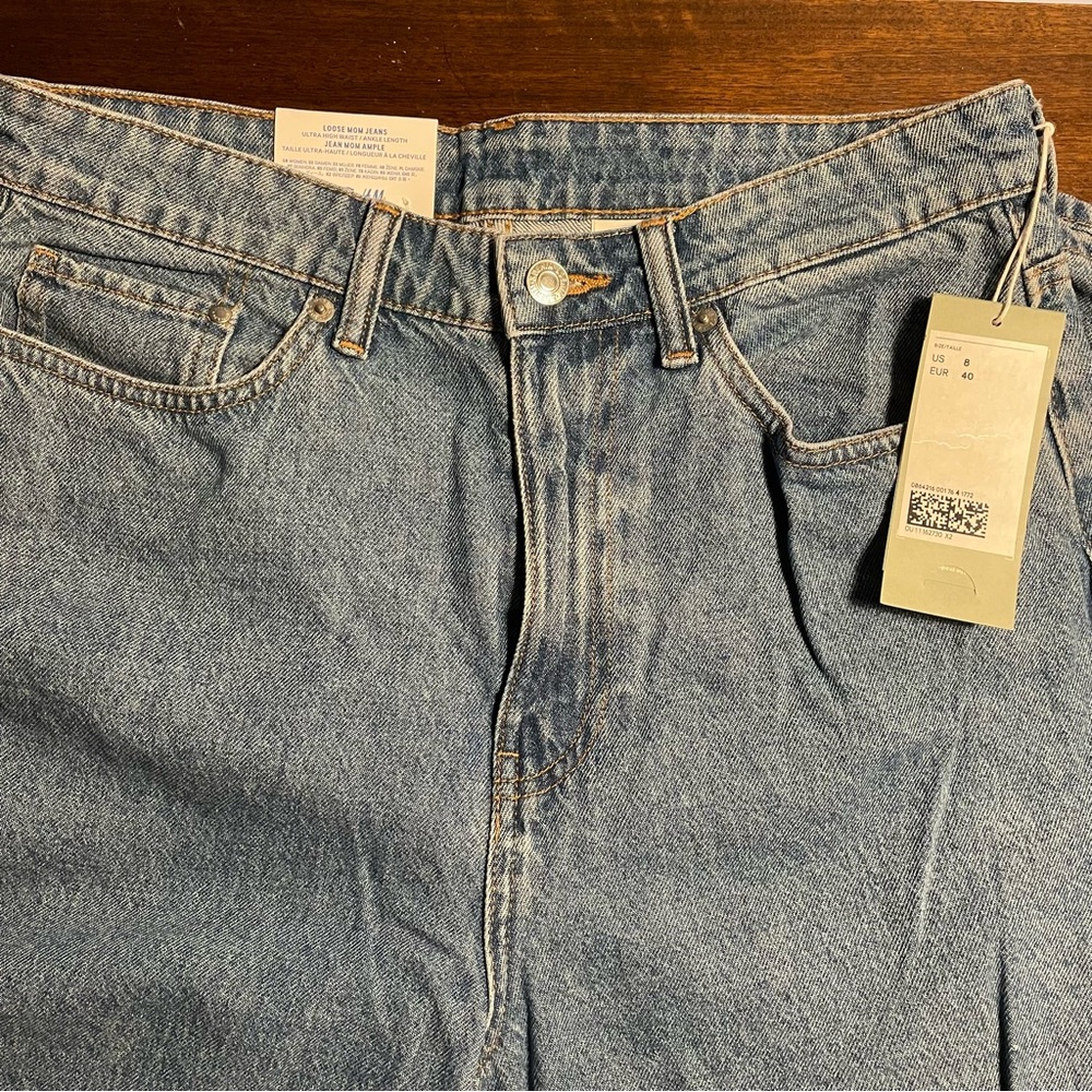 H&M Blue High Rise Jeans with Classic Appeal